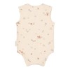 Body met bosdiertjes - Sleeveless bodysuit sand melee